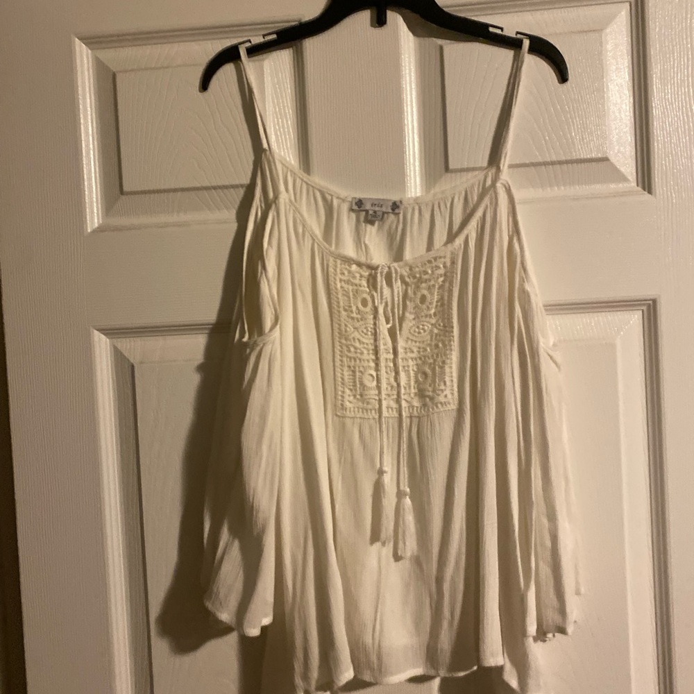 White dressy top